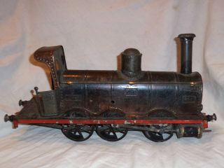 Antique Charles Rossignol Tin Toy Train in Wooden Box 19thC Quest C R