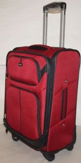 NEW Samsonite RED 24 Upright Spinner Wheels Luggage Carry On Travel