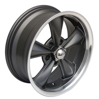 Gray Mustang ® Wheels Rims 17x7 & 17x8 with Tires 1967 1968 1969 1970