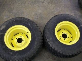 John Deere 445 455 Mower Tractor Rear Tires Rims
