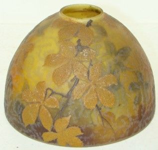 Signed Handel 6365 Boudoir Lamp with Floral Shade Labeled Base