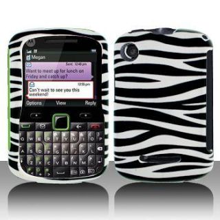 Zebra Phone Cover Hard Case for Motorola Grasp WX404