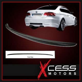 07 11 BMW E92 328 335 Coupe M Type Urethane Rear Trunk Lid Spoiler