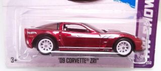 2013 Hot Wheels 09 Corvette ZR1 Super Treasure Hunt TH Wheel Error