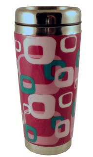 Ceramic and Stainless Steel Travel Mug Red by BIOS H2O