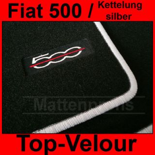 Fiat 500 Coupe ab Bj.10/2007   EDITION Velour Fußmatten/Autoteppiche