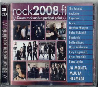 Doppel CD Rock2008.fi (32 Songs, Finnland)