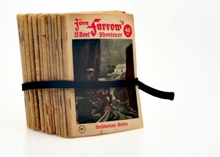 Rare Erstausgabe JÖRN FARROW`S ABENTEUER 50`er Jahre, 27 Stück