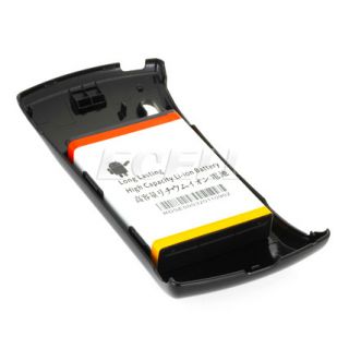 3600mAh EXTREME BATTERY & BACK COVER CASE FOR SONY ERICSSON XPERIA