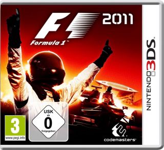 F1 Formula 1 2011 *** Nintendo 3DS Formel 1 Spiel *** NEU OVP deutsch