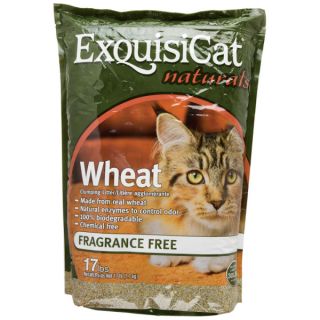 Cat Sale ExquisiCat Naturals Fragrance Free Wheat Cat Litter