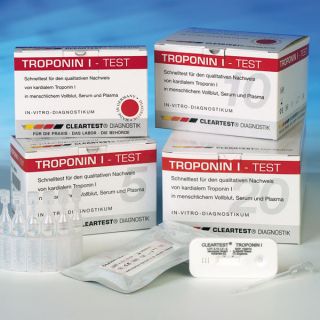 TROPONIN I Test v. CLEARTEST, 5 o.10 Teste,Verfall 2014