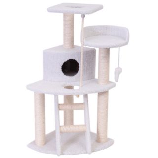 Majestic Pet Products 48" Bungalow Cat Tree   Furniture & Towers   Furniture & Scratchers