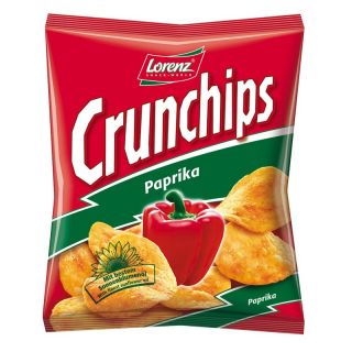 13,96EUR/1000g) Lorenz Crunchips Paprika 25g, Chips, S