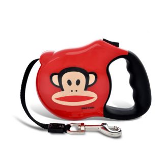 26 Bars & a Band Paul Frank   Julius (Core) Retractable Dog Leash   Leashes   Collars, Harnesses & Leashes