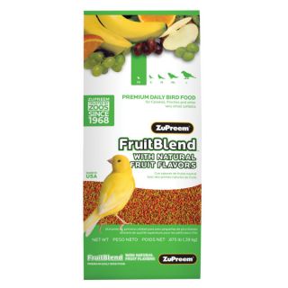 ZuPreem Fruit Blend Flavor for Canaries & Finches   Food   Bird