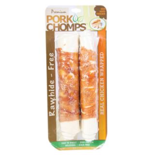 Premium Pork Chomps Pork Skin Treat for Dogs   Treats & Rawhide   Dog