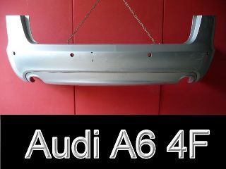 Audi A6 4F Stossstange 4F9807511A mit Spoiler hinten Limousine mit PDC