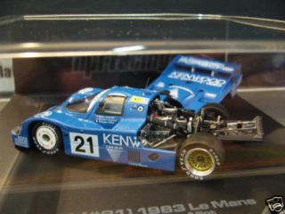 PORSCHE 956 LH 1983 Le Mans Kenwood Andr HIGHEND HPI 43