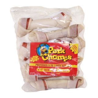 Pork Chomps Pork Skin Bacon Knotz   8ct