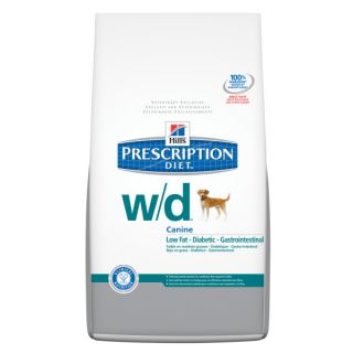 Hill's Prescription Diet w/d™ Canine Low Fat   Diabetic   Gastrointestinal Dog Food   Dry Food   Food