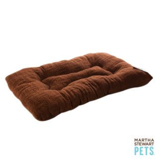 Martha Stewart Pets Burnout Pillow Dog Bed   Brown