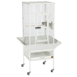 Prevue Pet Products Parkway Wrought Iron Bird Cage    White
