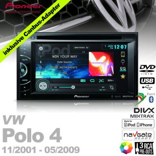 Pioneer Bluetooth iPhone DVD Radio+CANBUS+Freisprecheinrichtung für