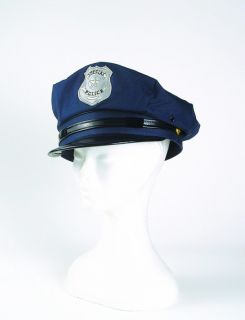 Polizei Polizeikappe Polizeimuetze groessenverstellbar Fasching