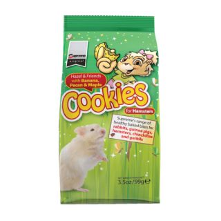 Supreme Petfoods Hazel & Friends Banana, Pecan & Maple Cookies for Hamsters   Treats   Small Pet
