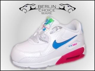 Nike Schuhe Air Max 90 2007 White Gr. 17 27 Sneaker Mädchen