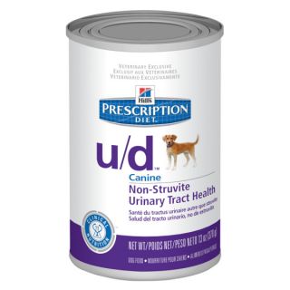 Hill's Prescription Diet u/d™ Canine Non Struvite Urinary Tract Health Dog Food   Canned Food   Food
