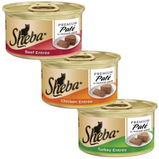 Sheba Premium Pat Chicken Entre Cat Food   Sale   Cat