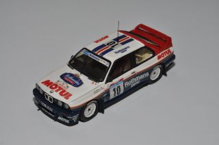 BMW E30 M3 Rothmans Winner Rallye Tour de Corse 1987 1 43 built resine