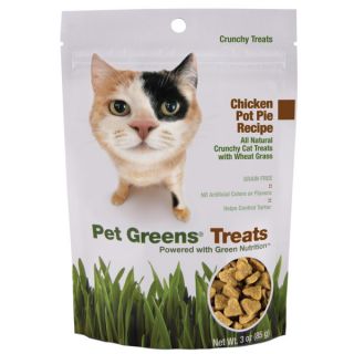 Pet Greens Crunchy Chicken Pot Pie Cat Treats   Treats   Cat