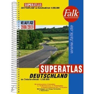 Falk Superatlas Deutschland 2008/2009 Bücher