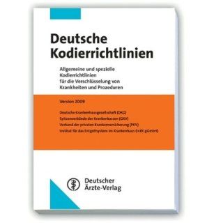 Deutsche Kodierrichtlinien 2009 Allgemeine und spezielle
