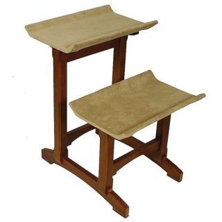 Mr. Herzher's Double Seat Wooden Cat Perch   Cat   Boutique