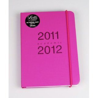 Schülerkalender Memo A6 2011 2012 in pink von Letts (Filofax) 