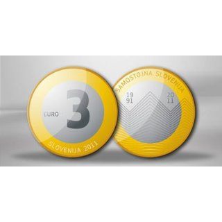 2011  2011   bankfrische Qualität   in SAFE Münztasche