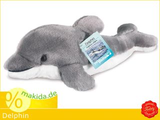  Delphin Plueschtier Delfin Yaqu Pacha Tuemmler Meeressaeuger 35 cm
