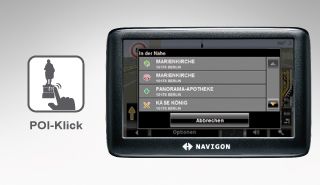 Navigon 3310 MAX Navigationssystem ( 4.3 Zoll Display,starrer Monitor