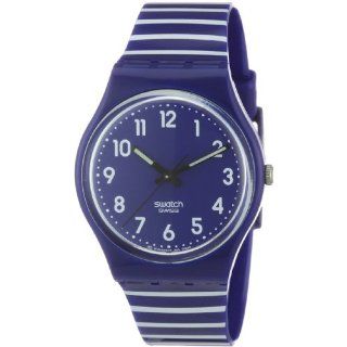Swatch Damen Armbanduhr Striped Up Wind GN23OI Uhren
