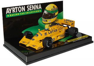43 Minichamps Lotus 99T Honda Turbo   Ayrton Senna 1987   New