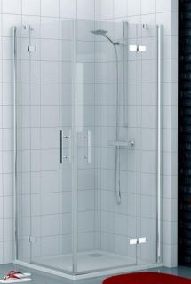 Duschkabine Dusche Eckeinstieg Eckdusche 120x120 x 200