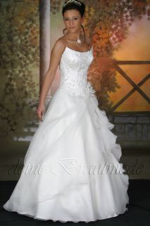 Brautkleid Hochzeitskleid Ballkleid Kleid lange Schleppe Corsage