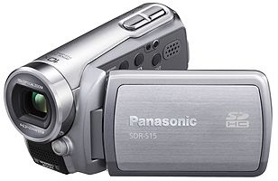 Panasonic SDR S15 EG K SD Camcorder 2,7 Zoll schwarz 