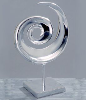 Design Objekt Twist, Aluminium H 48 cm, Designobjekt,Dekoration