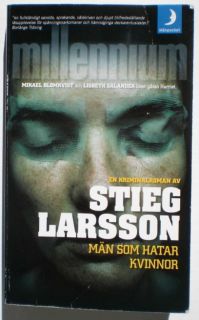 Stieg Larsson, Män som hatar kvinnor   TB Ausg.