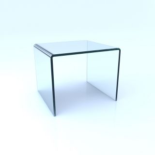 Designer Lounge Glastisch Couchtisch Glas Tisch Beistelltisch